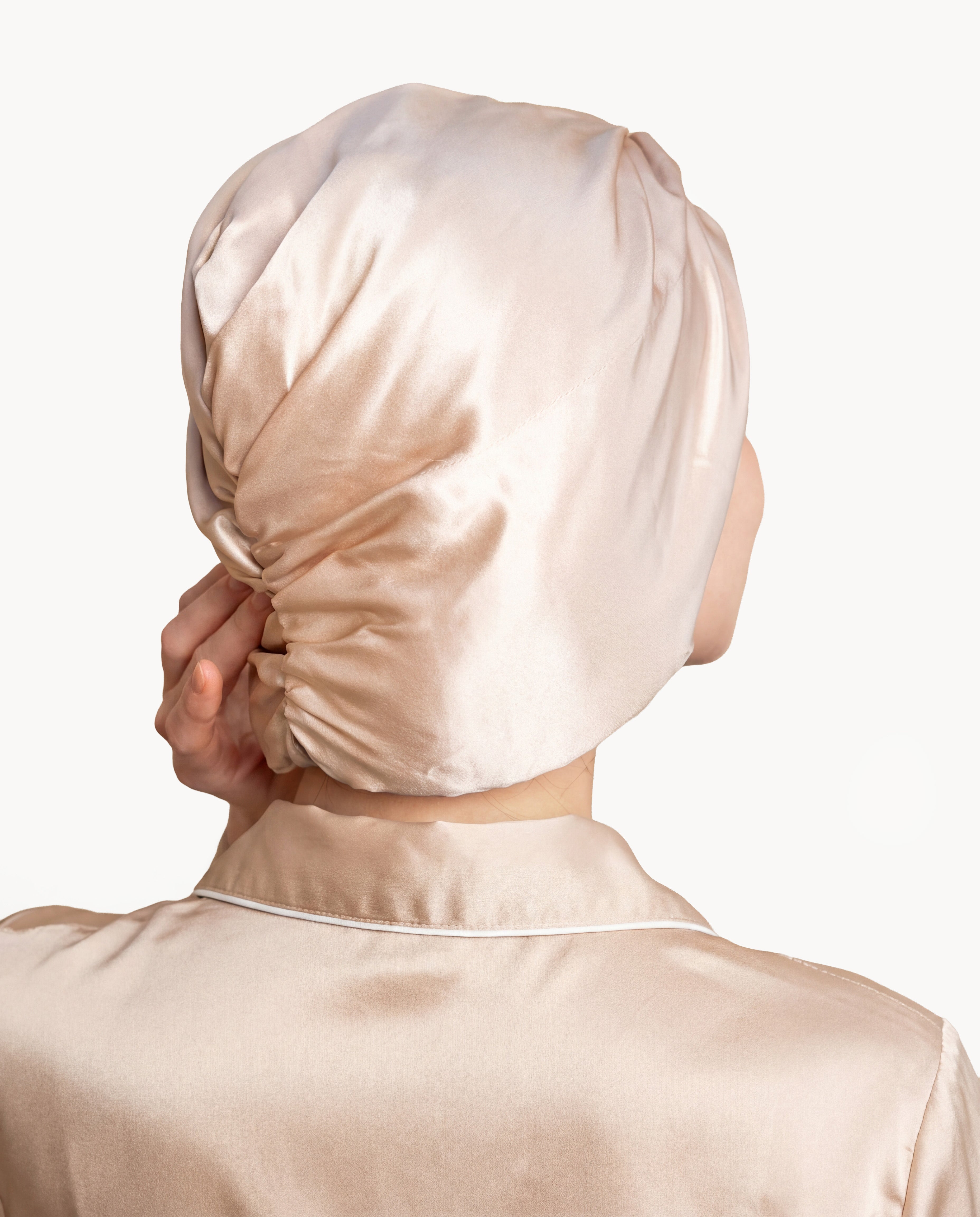 Champagne Silk Bonnet
