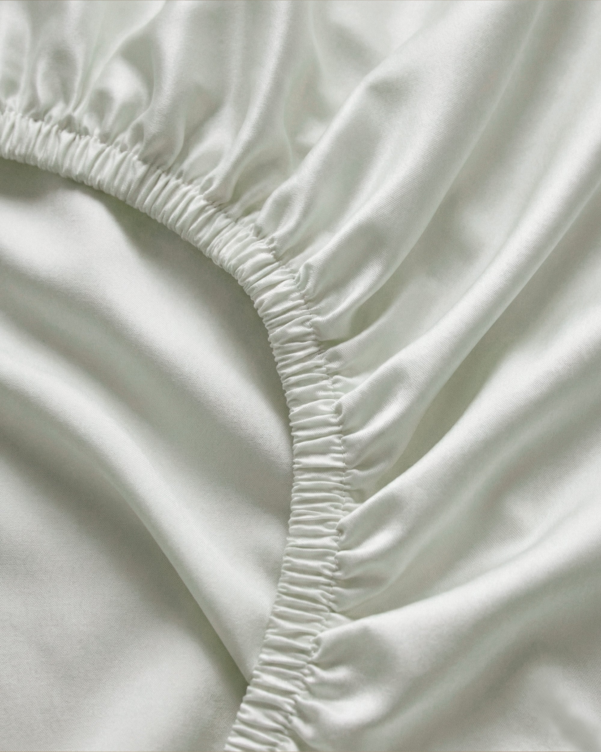Ivory Silk Fitted Sheet