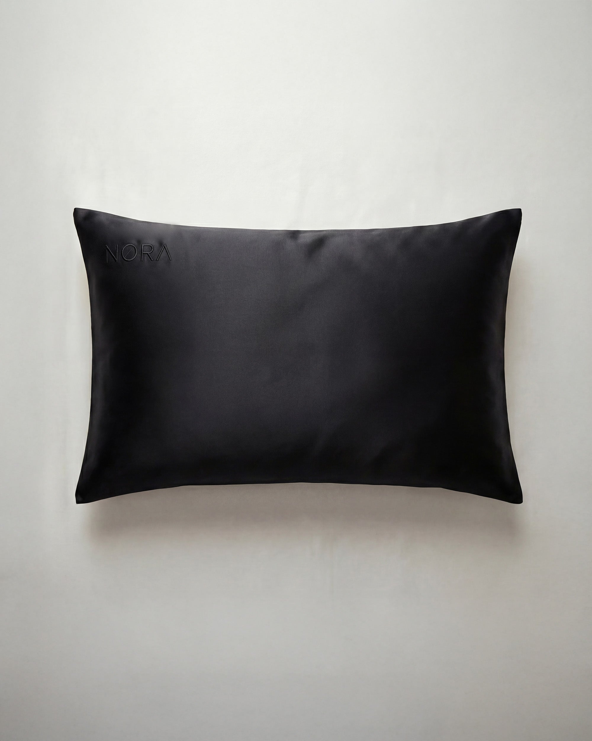 Black Silk Pillowcase