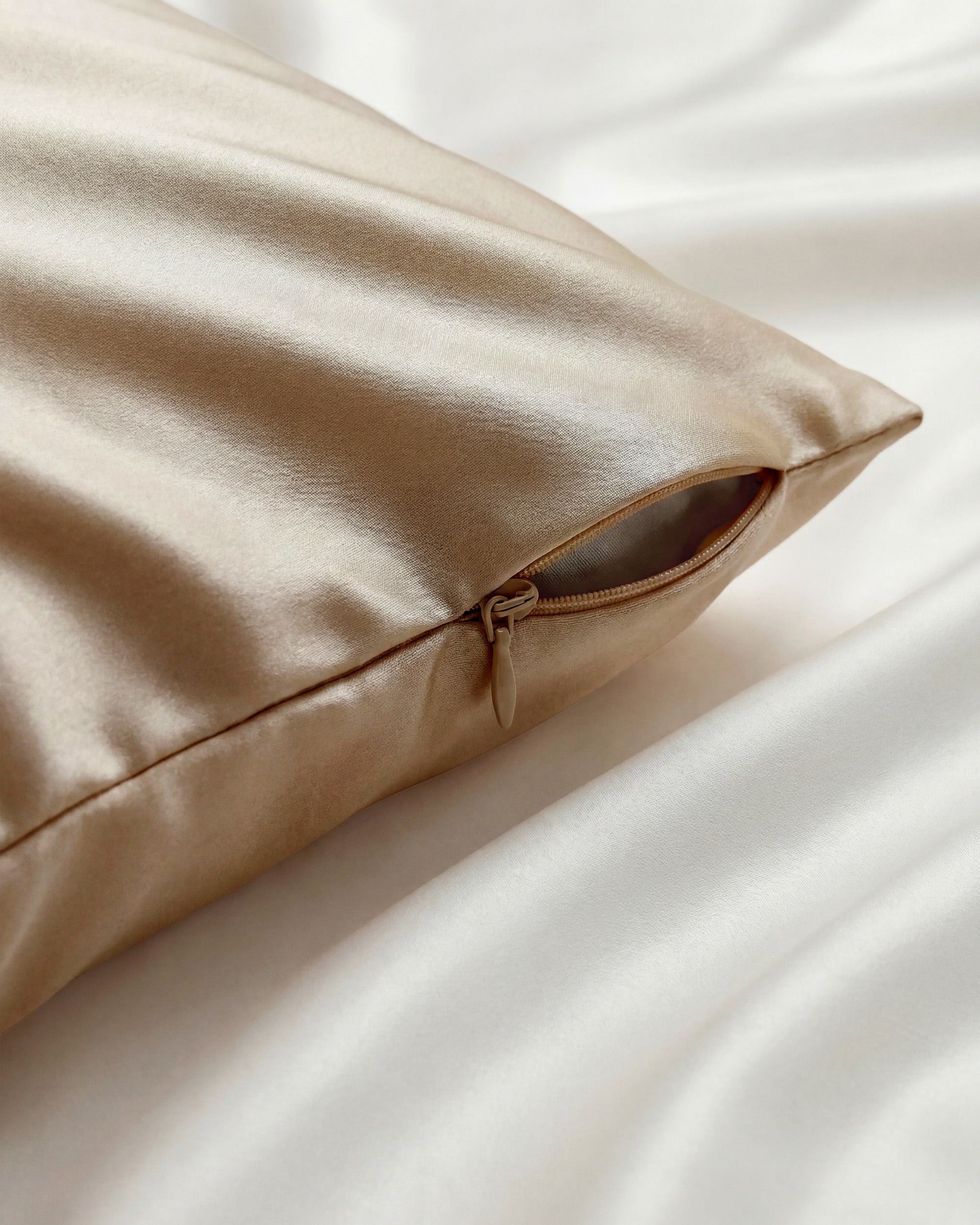 Champagne Silk Pillowcase