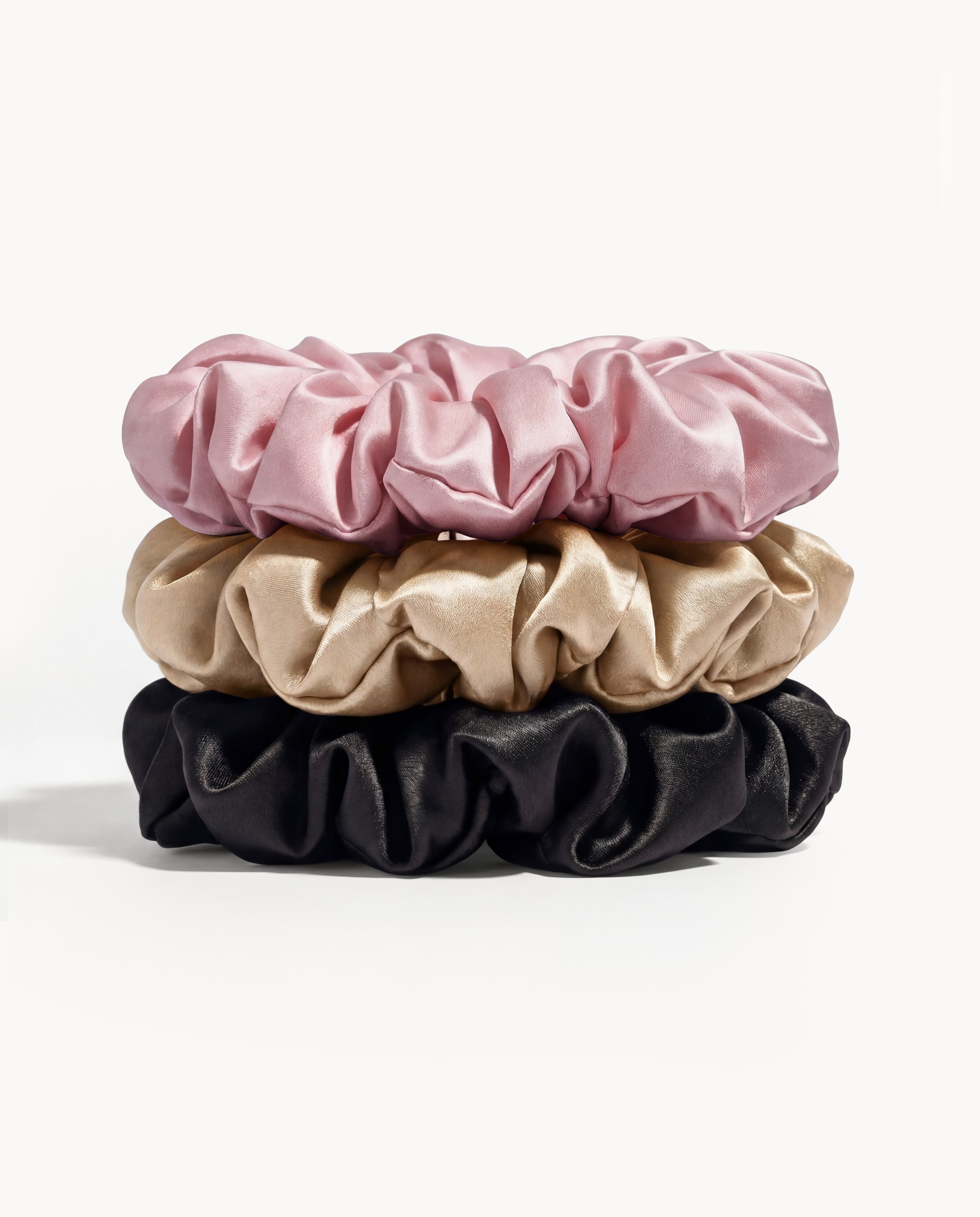 Trinity Large Silk Scrunchies