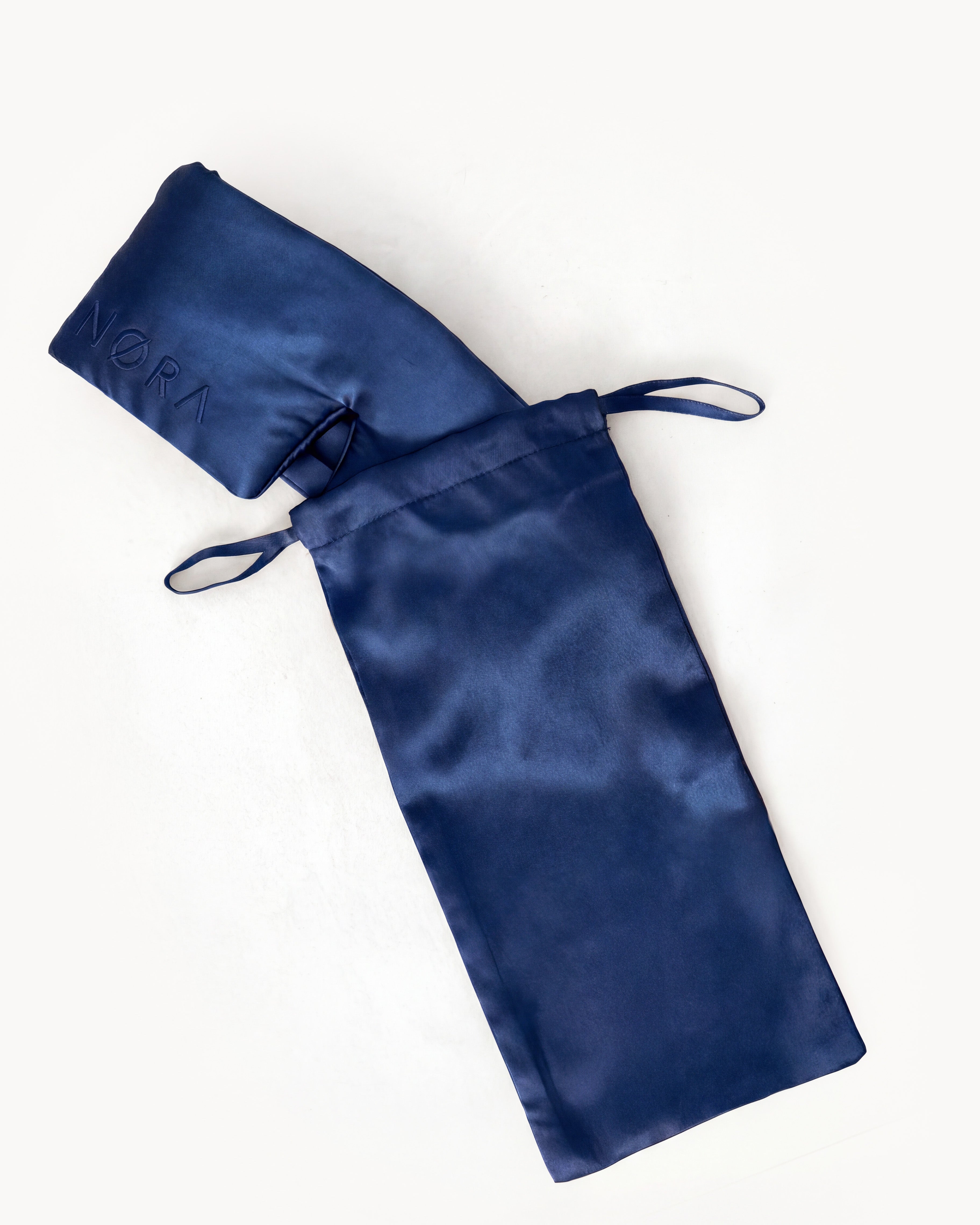 Navy Silk Sleep Mask