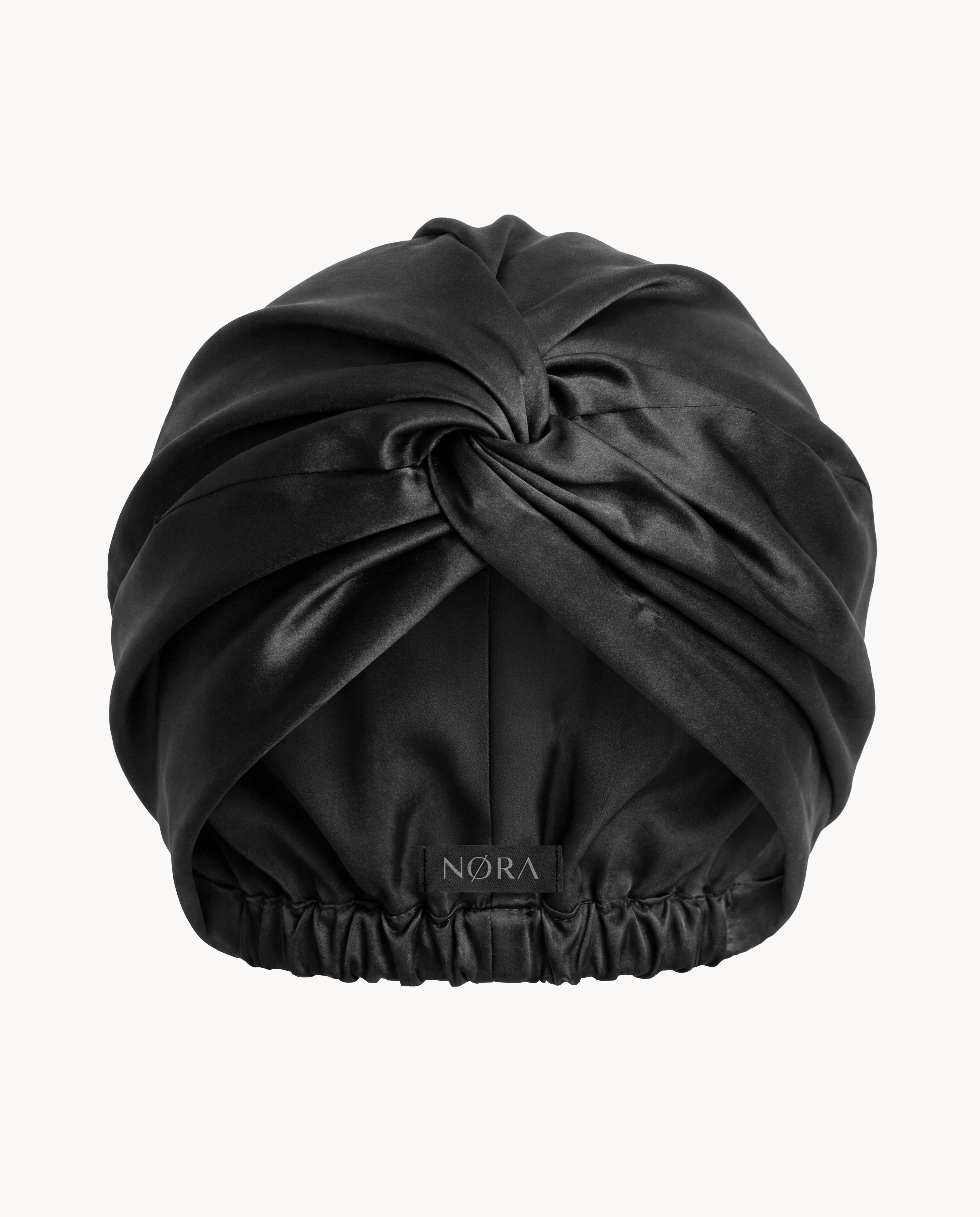Black Silk Bonnet