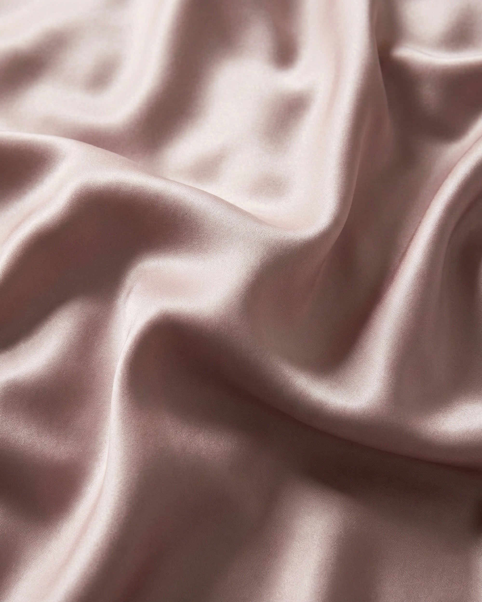 Light Pink Silk Duvet Cover