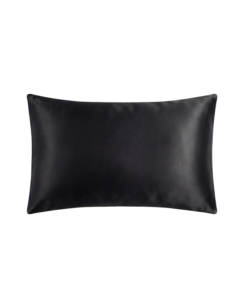Black Silk Pillowcase