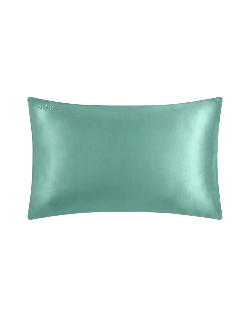Light Green Silk Pillowcase