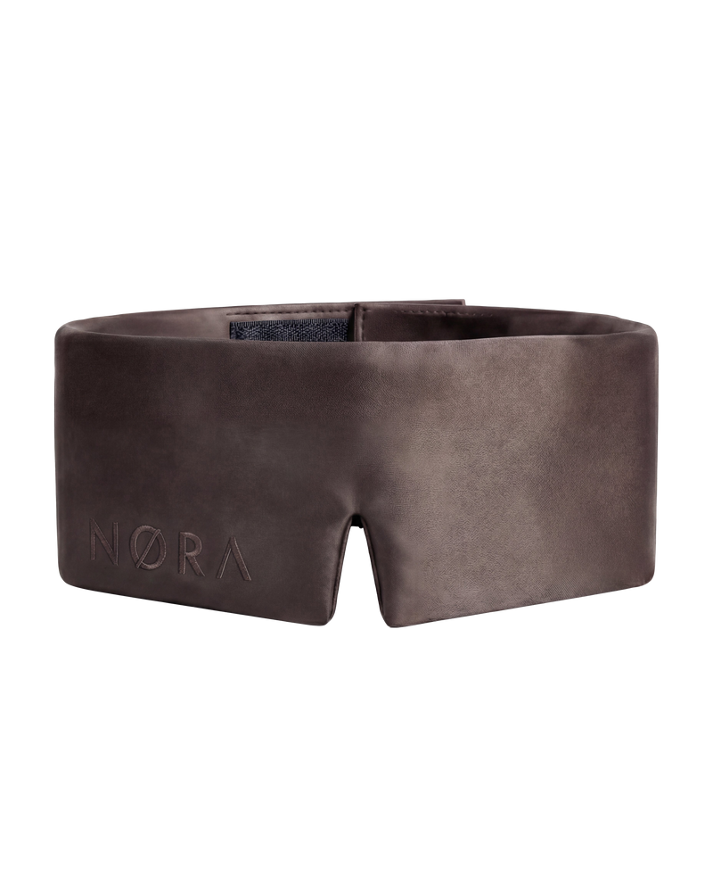 Dark Brown Silk Sleep Mask