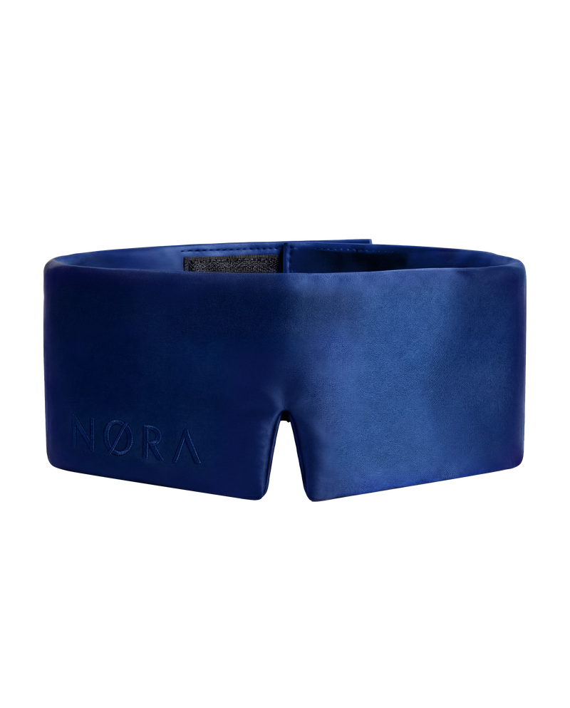 Navy Silk Sleep Mask
