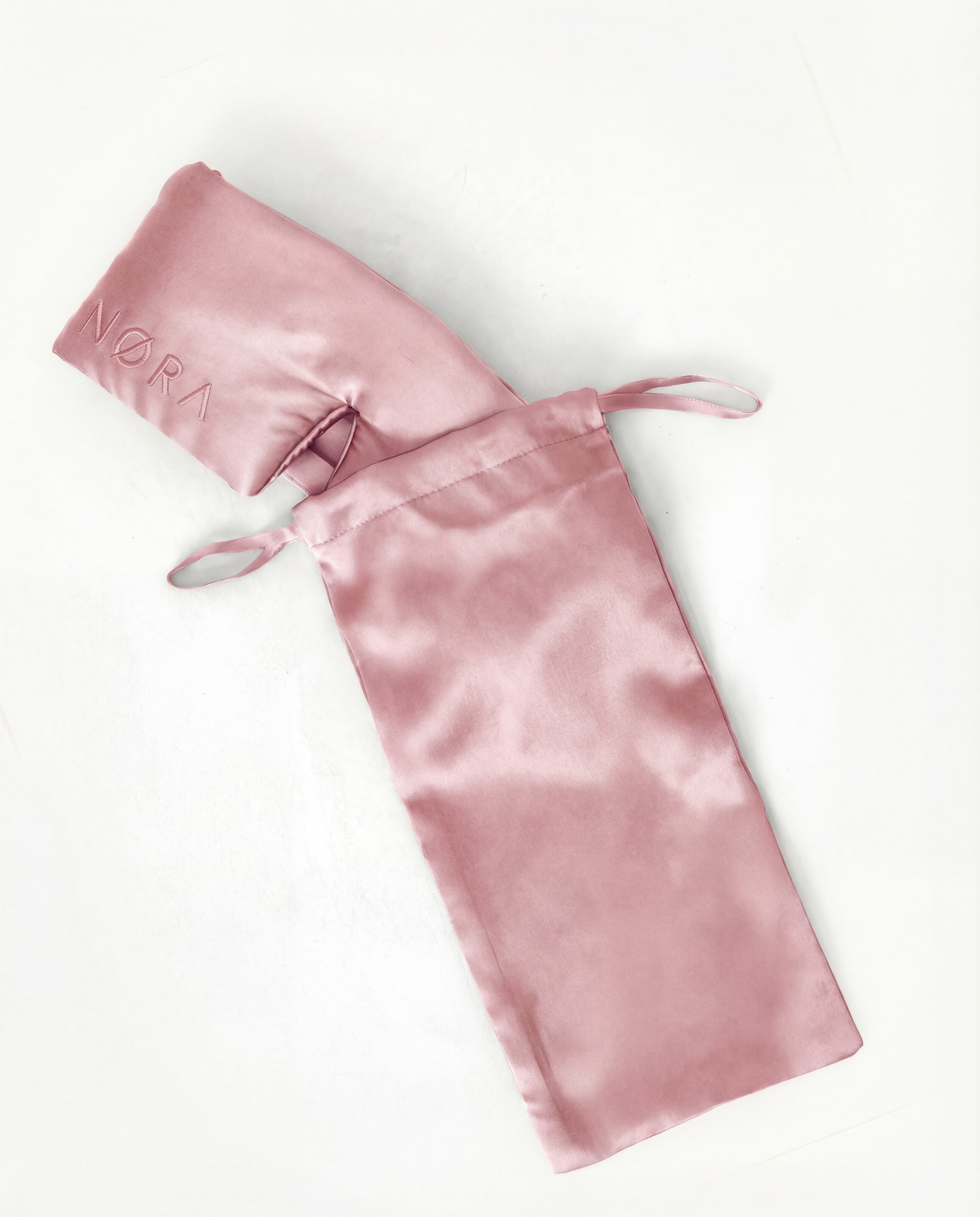 Light Pink Travel Silk Pouch